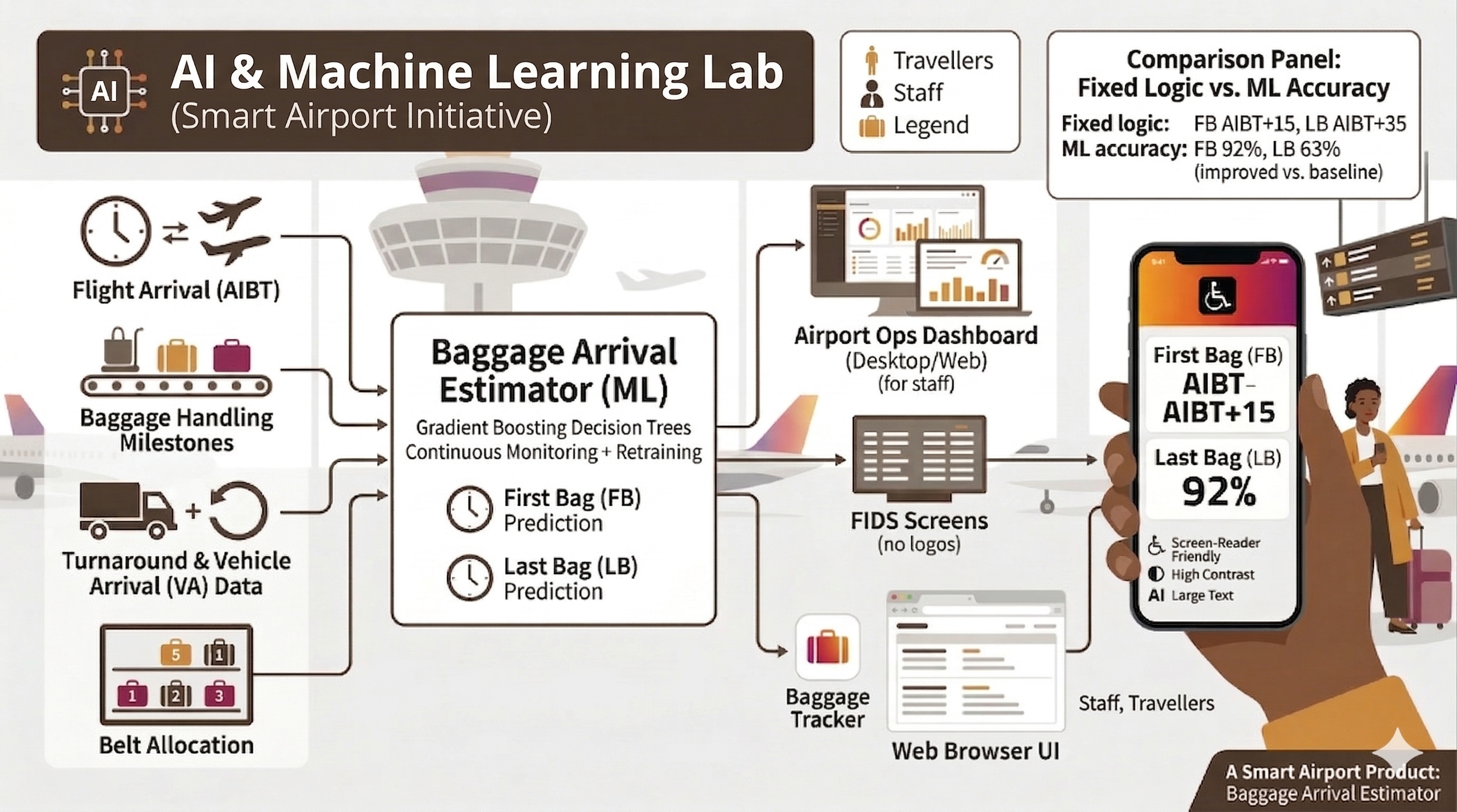 Baggage Arrival Estimator